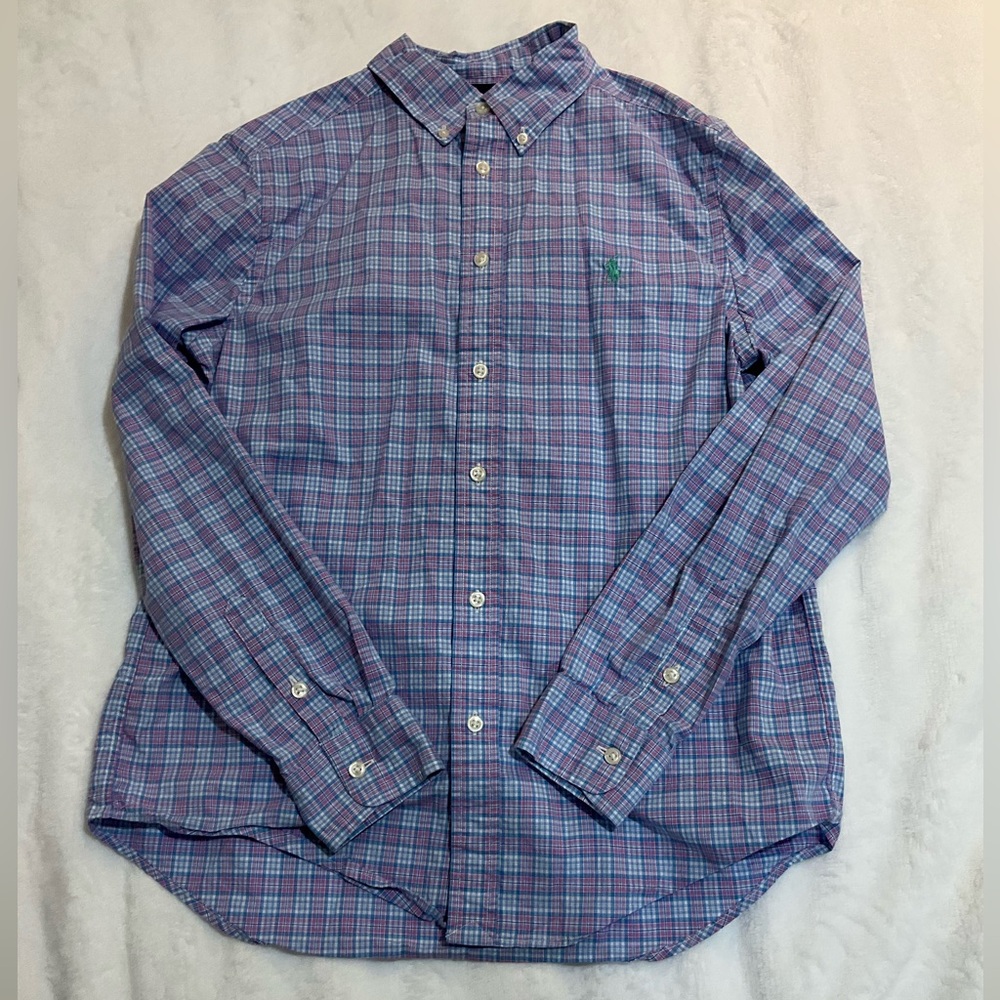 Ralph Lauren boys Multicolor Plaid Shirt